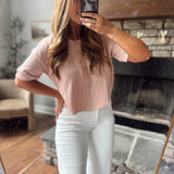 Light Pink Lila Lane Cardigan Top
