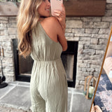 Ventura Vision Olive Jumpsuit