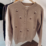 Mocha Kaylene Cardigan