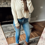 Flying Monkey Poised HR Slim Straight Denim