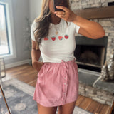 White Berry Sweet Babe Tee