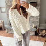Cream Neona Sweater