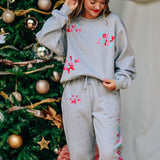Holly Merry Everything Grey Joggers