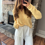 Daphne Butter Cotton Knit Cardigan