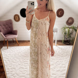 Vintage Vine Dream Maxi Dress
