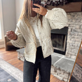 Ivory Petal & Thorn Jacket