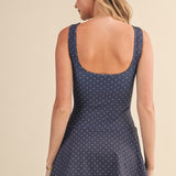 Navy Play it Cute Mini Dress