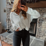 Light Gray Piper Knit Cardigan