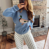 Coastal Pond Hopping Sweater