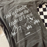 God is Greater Black Box Tee