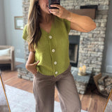 Chartreuse Pippa Sweater Vest