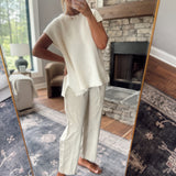 Shell City Stitch Crop Pants