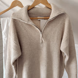 Oatmeal Waffle Leesa Sweater