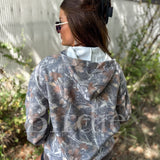 BIRDIE Hoodie in Timber Haze Camo