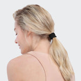 Elastic Hair Ties 20 Piece Set - Black