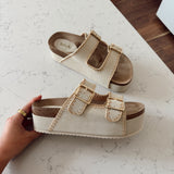 Light Sand Trendsetter Platform Sandal