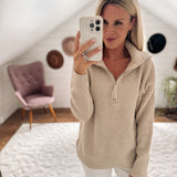 Oatmeal Waffle Leesa Sweater