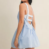 Blue Twice As Nice Mini Dress