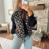 Black Cilla Floral Vest