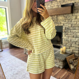 Green Just Enough Long Sleeve