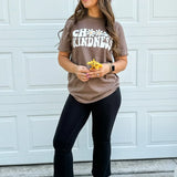 Espresso Choose Kindness Daisies Tee