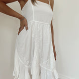 She's The One White Mini Dress