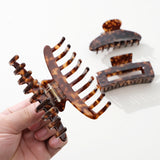 Anna Deep Tortoise Large Claw Clip