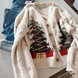 Ivory Oh What Fun Sweater