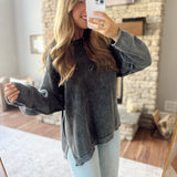 Charcoal Tully Sweater