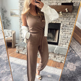 Brown Golden Earth Jumpsuit