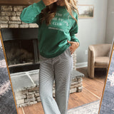 Home By 8PM Club Crew Neck Sweatshirt