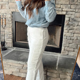 Off White Chill Weekend French Terry Straight Leg Cargo Sweats