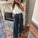 Midnight Navy CloudWalk Wide Leg Pants