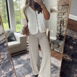 Walk The Line Striped Pants