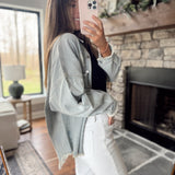 Blue Worktop Button Down Denim Shacket