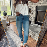 Mica Medium HR Ankle Skinny Denim