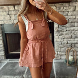 Balcony Sunset Beachwalker Gauze Romper