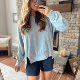 Dusty Blue Catena Sweatshirt