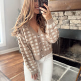 Taupe Freddie Cardigan
