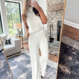 Ellis Oat Pintuck Pants