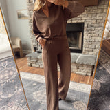 Mocha Sofie Raglan Top