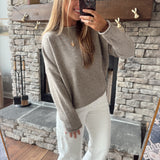 Mocha Piper Pullover