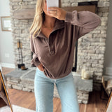 Dark Brown Vanna Sweatshirt