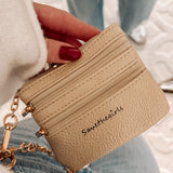 Gold Clip & Go Chain with Crossbody Carrier