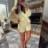 Yellow Seabrook Stripe Shorts