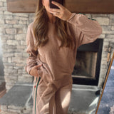 Toffee Bloom Chill Hoodie