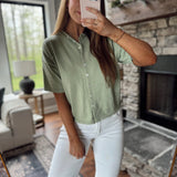 Sage Logan Short Sleeve Knit Cardi