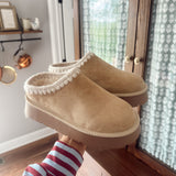 Almond Brandi Platform Slipper
