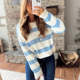 Dusty Blue Picked for You Sweater