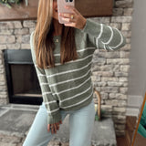 Sage Simply Sweet Lightweight Sweater